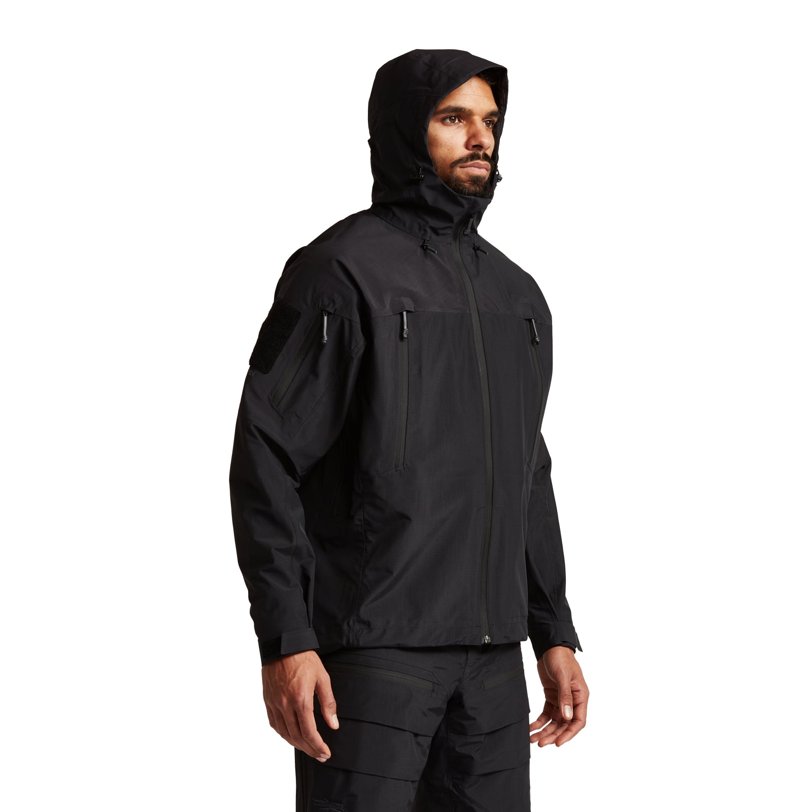 Wet Weather Protective Jacket - MDW (Black) – Arrowhead Kred
